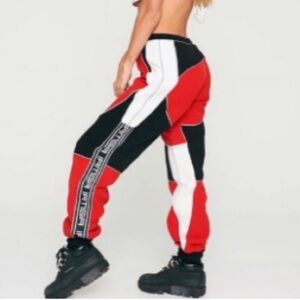 I.AM.GIA. Electra Moto Red Joggers